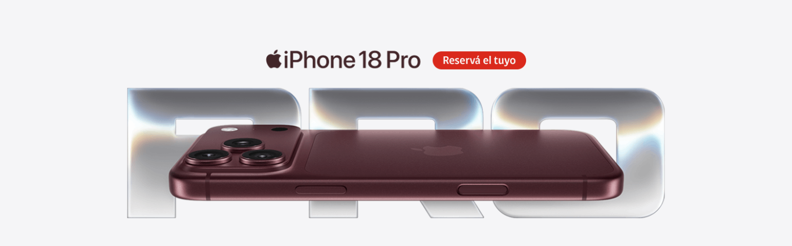 Reservá tu nuevo iPhone 18 Pro